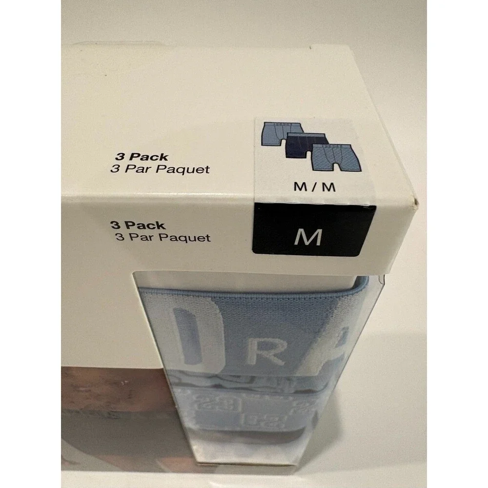 Jordan Flight Modal Boxer Briefs 3 Pack Chambray Blue Men's Medium NWT